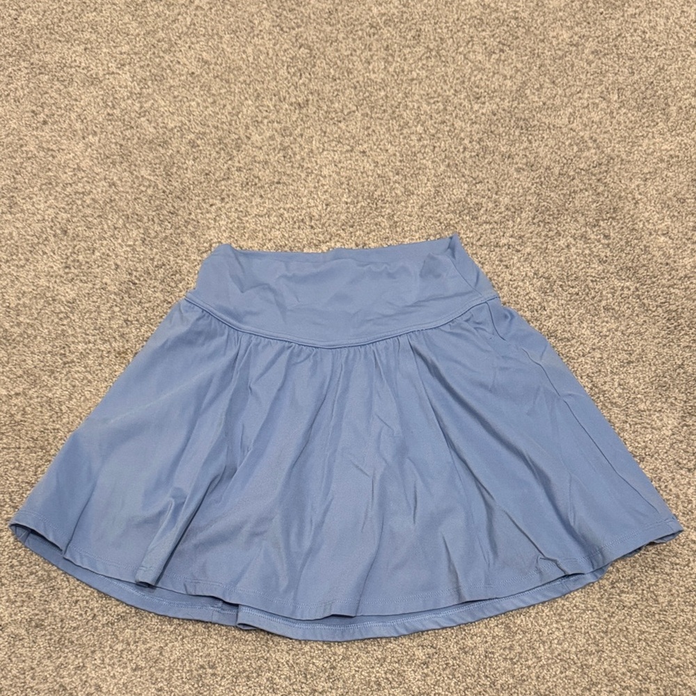 Gilly Hicks Sky Blue Skater Skirt